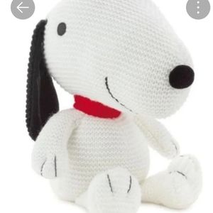 Snoopy and Woodstock crochet dolls